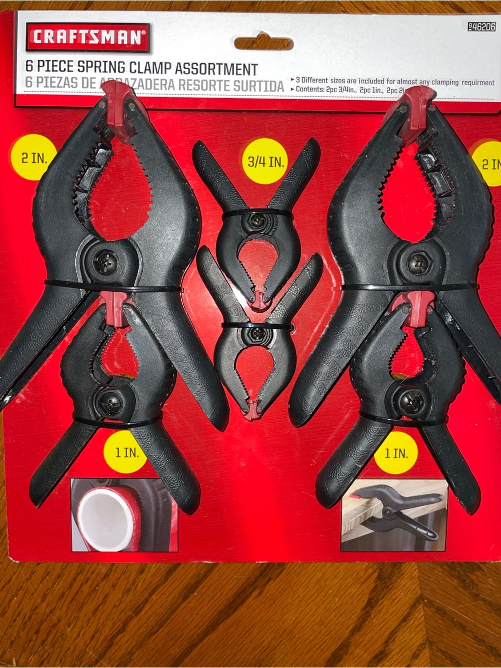 Craftsman and Spring Clamps